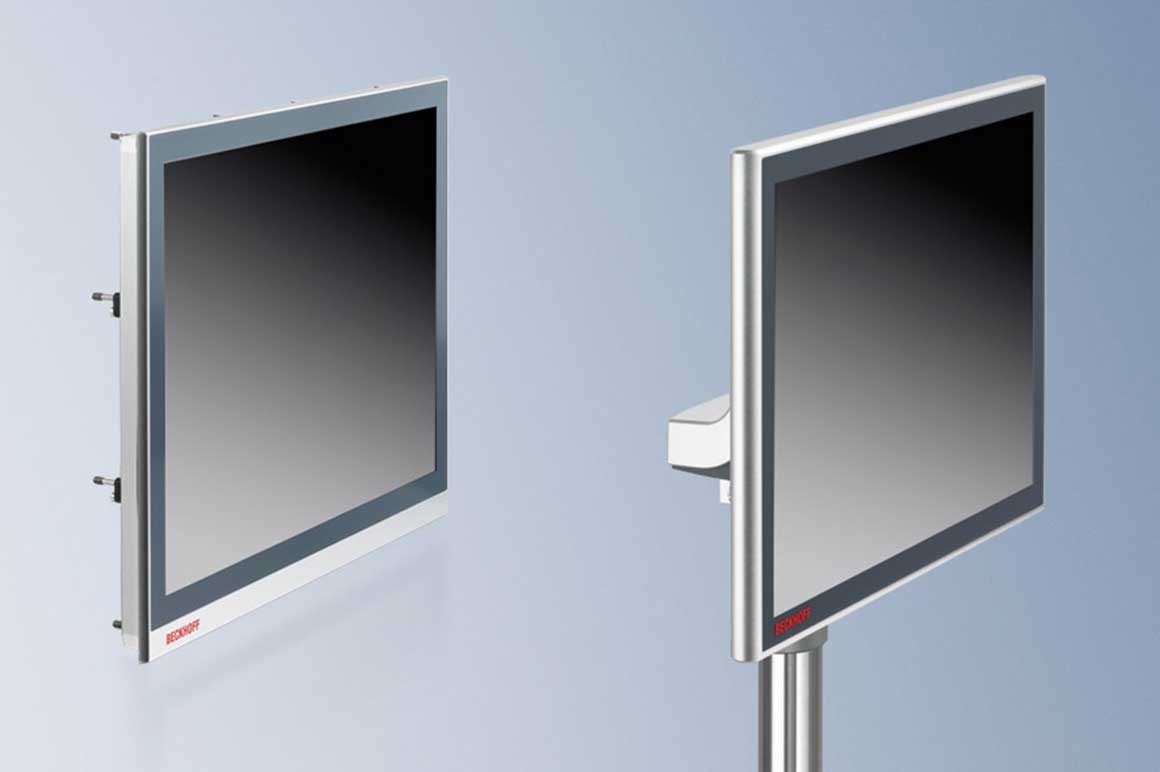倍福可为机床的操作和监控提供多款多点触控面板，有效提升数控机床的操作便利性。