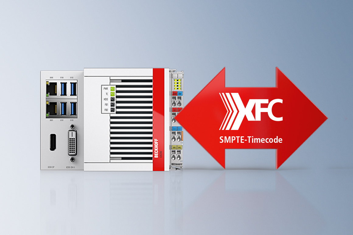 XFC 极速控制技术的开发也是倍福控制器能够支持 SMPTE Timecode 标准的基础。 