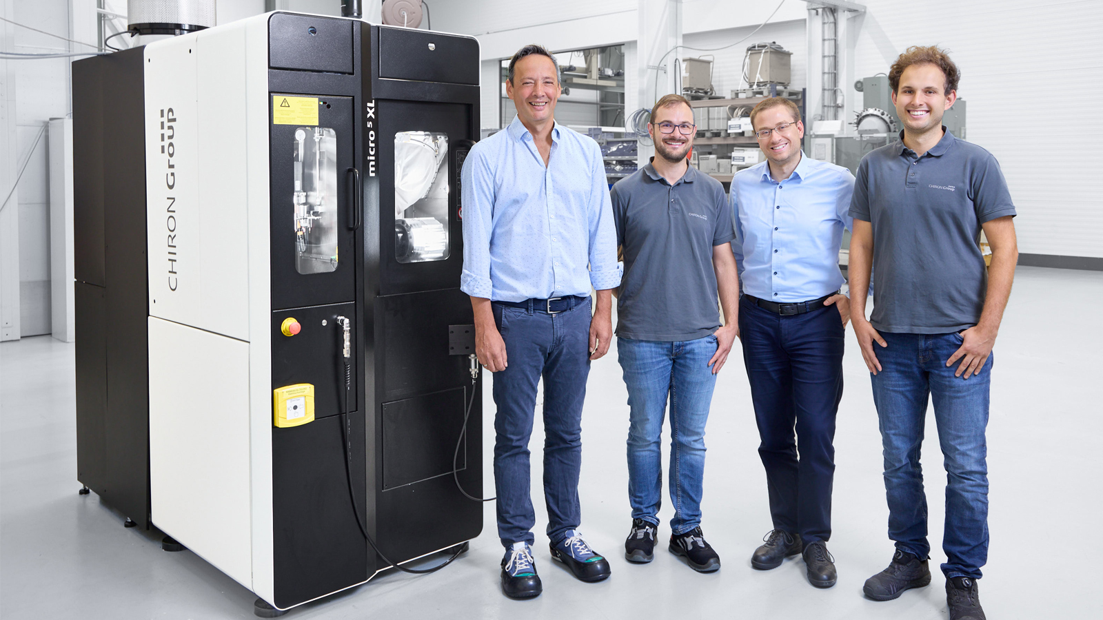 Upscaling a 5-axis CNC machine