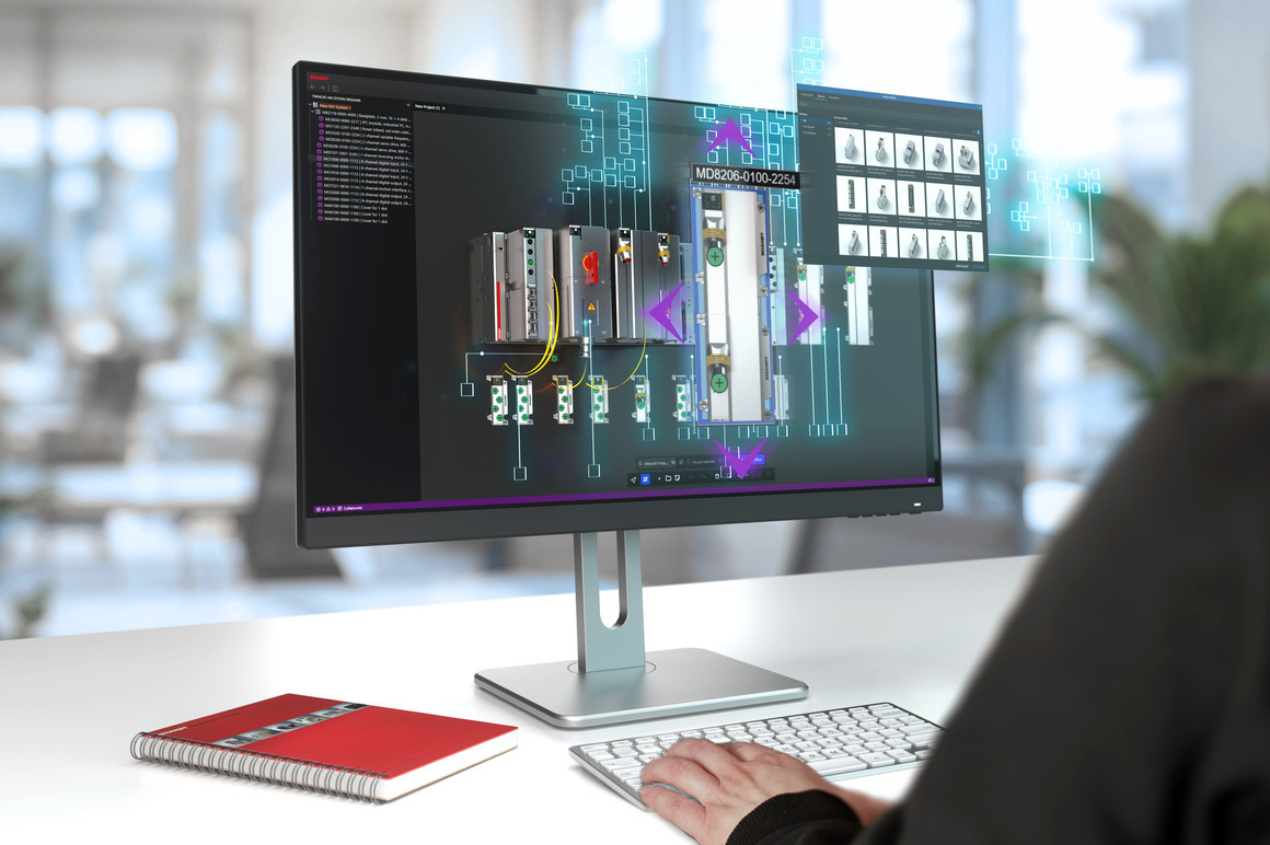 MX-System Designer 能够助力用户实现高效的图形化规划工作，在项目推进的早期阶段精准识别各类错误，同时为打造具有一致性的项目规划提供清晰的依据。