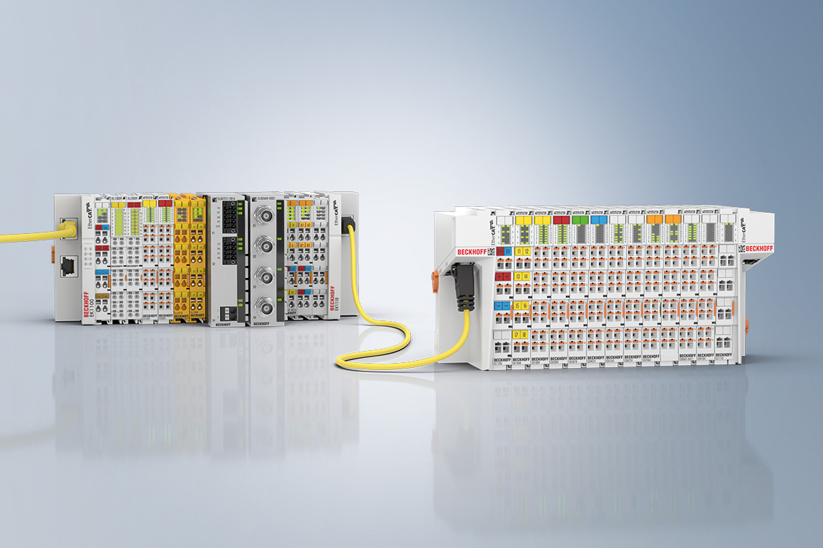 外观尺寸统一的现代连接技术。经过优化的 ED 系列端子模块完全向后兼容，且可提供可插拔接线层版本。