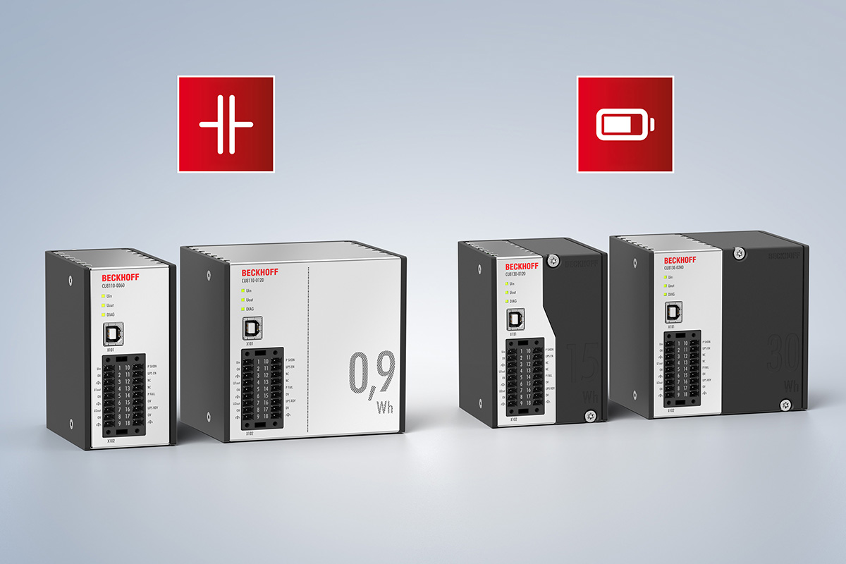 该 UPS 系列提供电容式和后备式两种 UPS 组件。