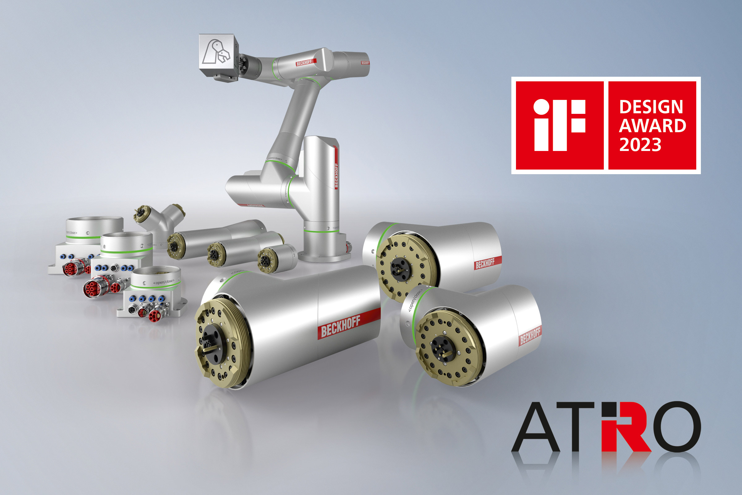 倍福 ATRO 系统：完整的设备，全自动化。 