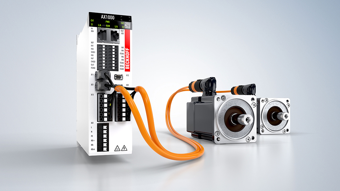 AX1000: ultra-compact servo drive for dynamic positioning tasks