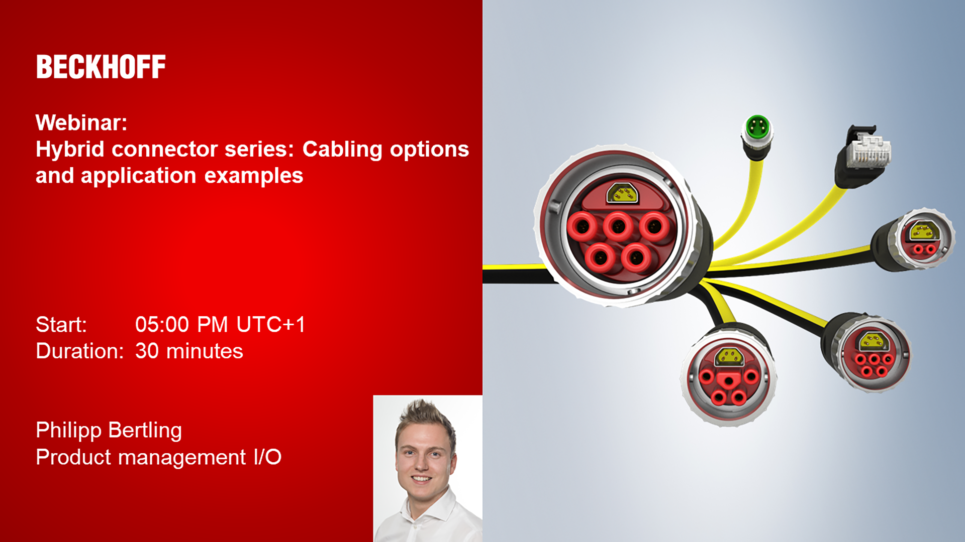 混合型连接器产品系列：接线选项和应用举例