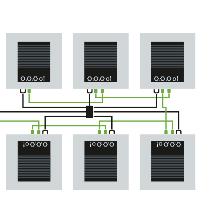 配备 APS4322 的 XPlanar 平面磁悬浮输送系统
